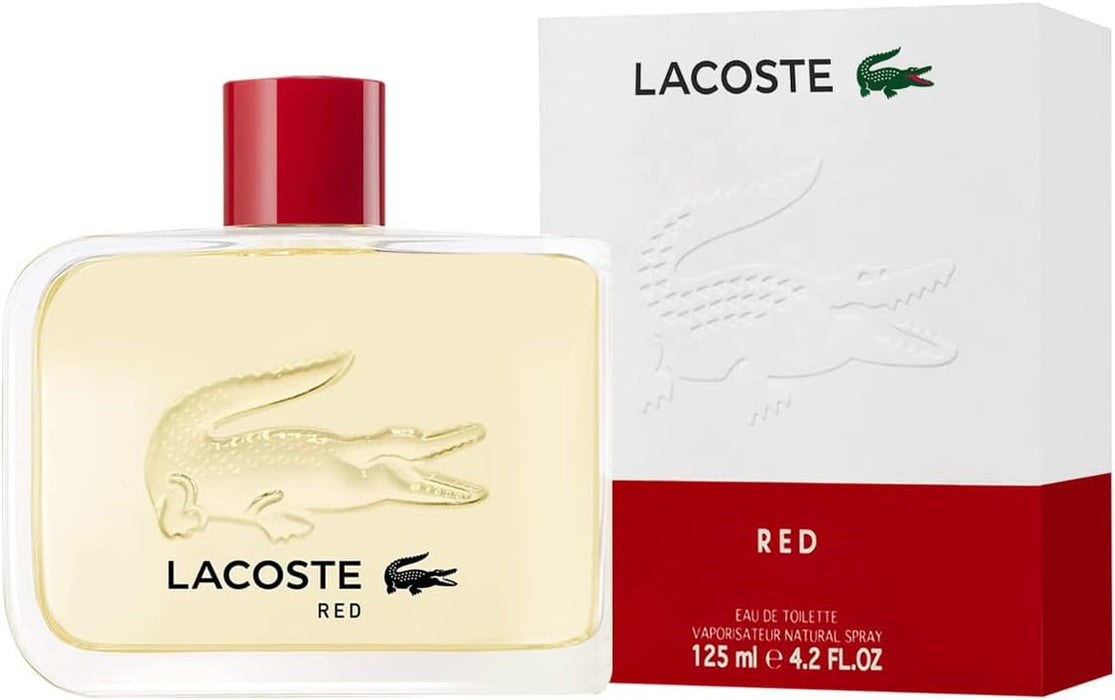 PERFUME LACOSTE RED STYLE IN PLAY EDT 125ML FOR MEN GRADO B