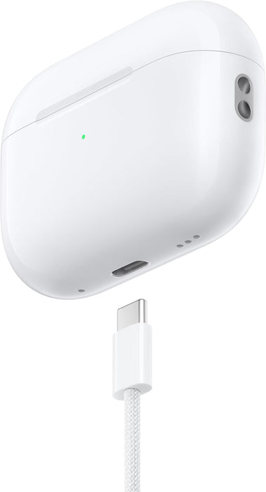 AUDIFONOS TIPO AIRPODS PRO 2ª GENERACIÓN CON ESTUCHE DE CARGA USB-C BLANCO |  GRADO B (Copia)