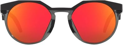 LENTES DE SOL OAKLEY CASTEL PRIZM AJUSTE ANCHO PARA HOMBRE COLOR GRIS COLOR DE LA LENTE ROJO COLOR DE LA VARILLA GRIS COLOR DEL ARMAZON GRIS DISEÑO ESPEJEADO GRADO A