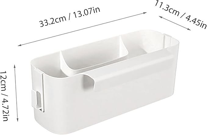 Estante for cama de dormitorio, organizador de almacenamiento colgante rectangular GRADO B