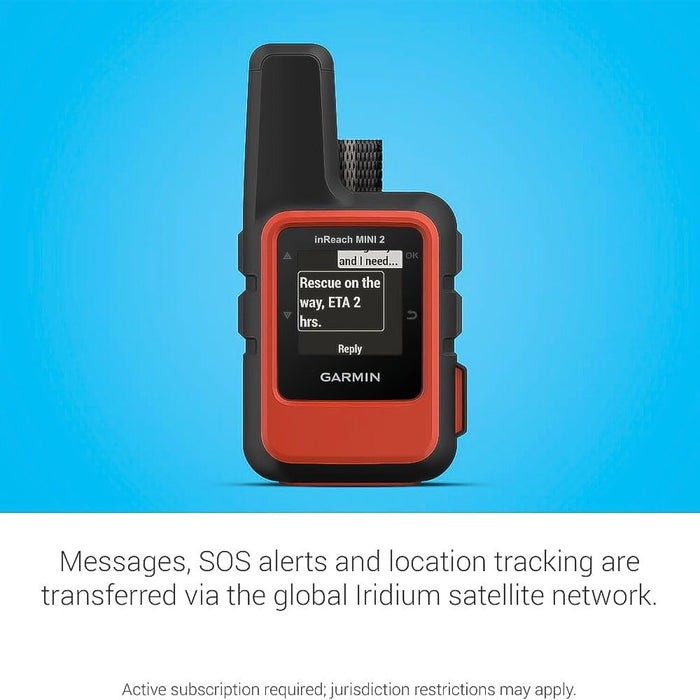 Gps De Mano Garmin Inreach Mini 2 Flame Red Grado A