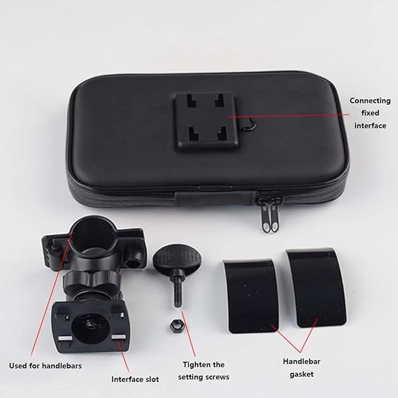 Soporte para Teléfono para Motocicleta Bolsa Impermeable GRADO B