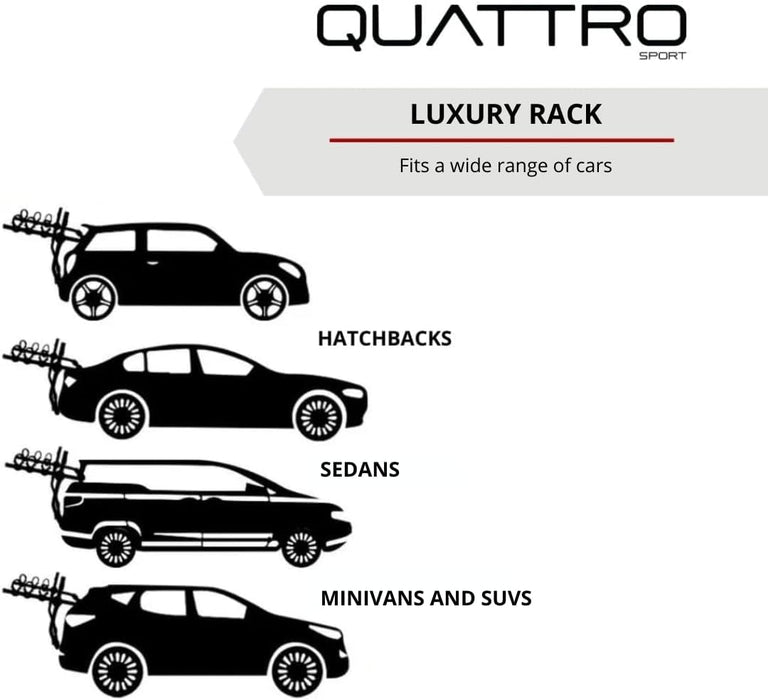 PORTABICICLETAS TRASERO QUATTRO SPORT - GRADO B