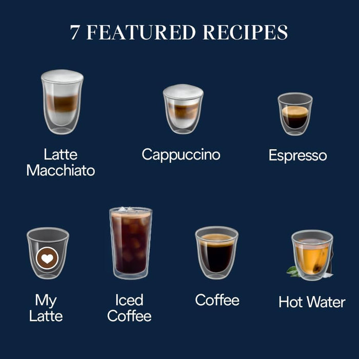 CAFETERA DELONGHI MAGNIFICA EVO C/ LATTE ECAM29084SB PLATEADO GRADO A