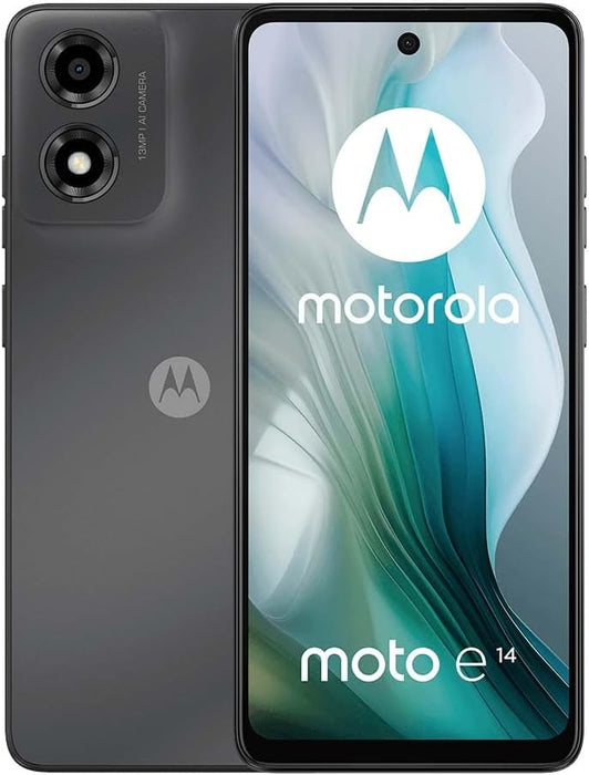 CELULAR MOTO E14 DUAL SIM 64GB GRIS 2GB RAM 4G ANDROID GRADO A