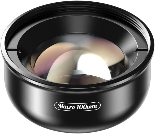 Lente Macro Apexel 10x Lente De Camara Universal De 100 Mm GRADO B