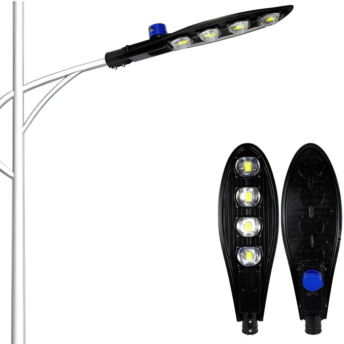 LAMPARA ALUMBRADO PUBLICO SUBURBANA 200W CON FOTOCELDA ALPHA NEGRO GRADO B