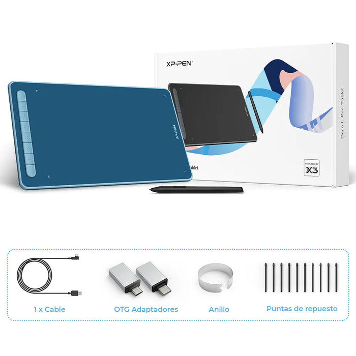 Tableta Grafica Drawing Deco Lw Con Bluetooth De Coloresxp-p 1 GRADO A