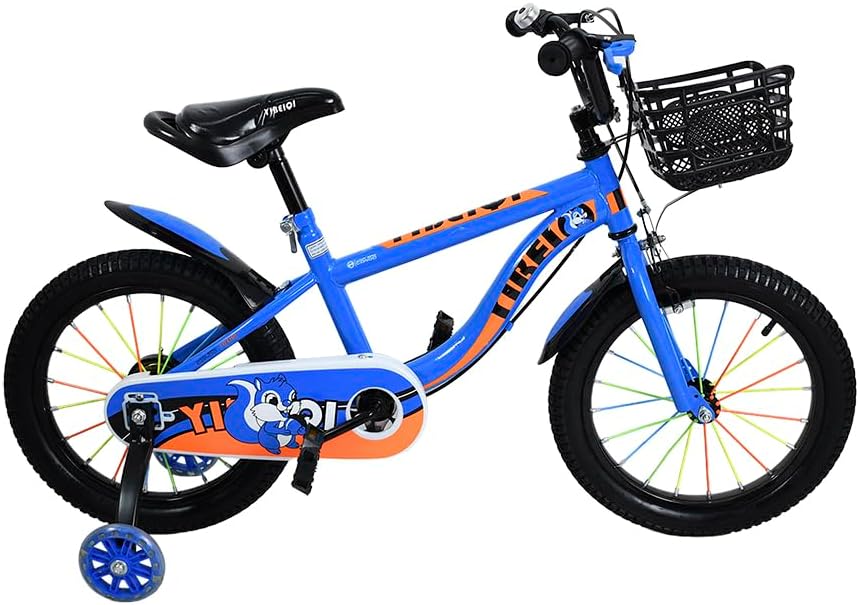 BICICLETA INFANTIL NIIÑO ENTRENAMIENTO RODADA 16 M313 COLOR AZUL TAMAÑO DEL CUADRO 16  GRADO B