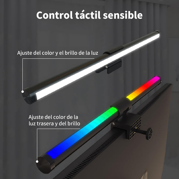 Lampara Monitor Rgb Usb Luz Led 45cm Para Pantalla Monitor Laptop Computador Pantallas Lamparas Accesorios Para Laptop