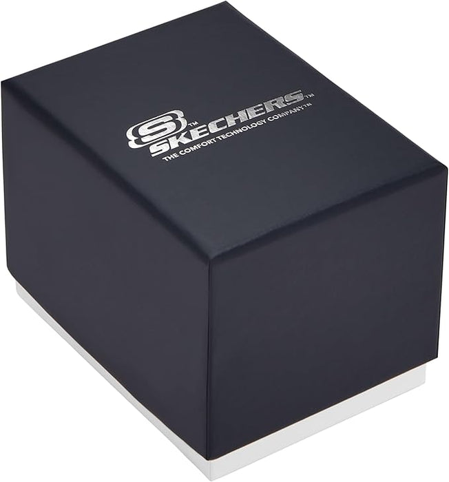 RELOJ HOMBRE SKECHERS REDLANDS PIEL C COLOR DE LA CORREA CAFE GRADO B - TiendaKomet México