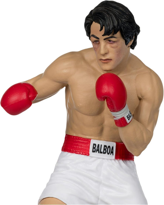 FIGURA POSADA MOVIE MANIACS ROCKY 1976 6" - R GRADO B