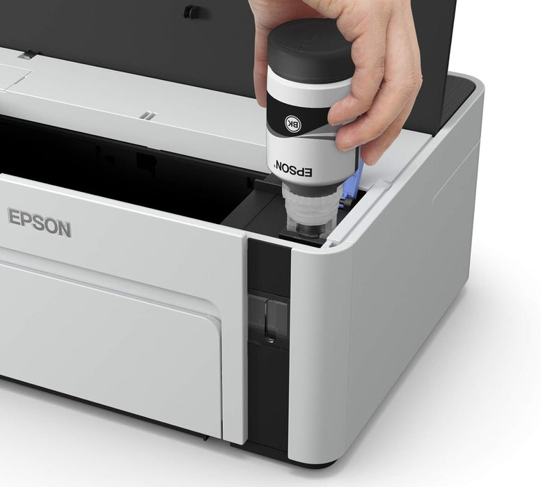 IMPRESORA EPSON ECOTANK BLANCO Y NEGRO M1120 M0D (C11CG96301) GRADO A