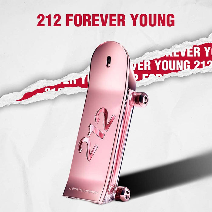 CAROLINA HERRERA 212 HEROES FOREVER YOUNG EDP SPRAY WOMEN 2.7 OZ GRADO B