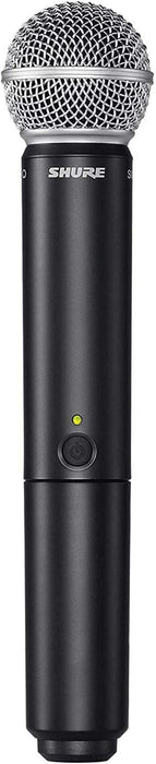 SHURE BLX288/SM58 SISTEMA INALAMBRICO DUAL CON MIC DE MANO. COLOR NEGRO GRADO B