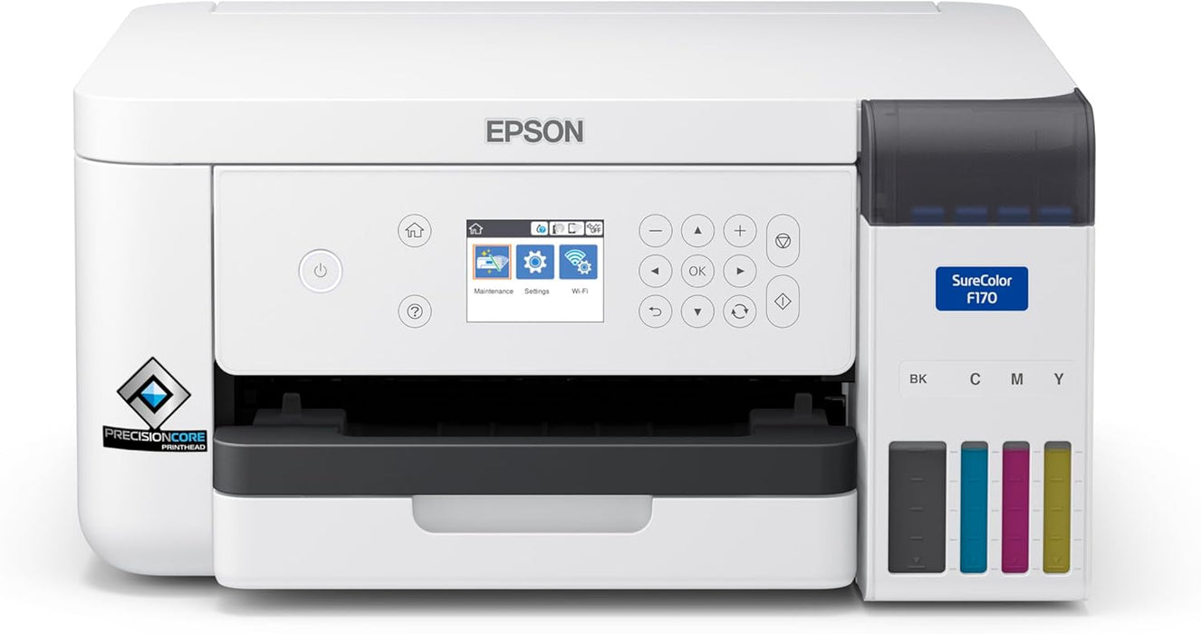 IMPRESORA EPSON SUBLIMACIÓN SURECOLOR A COLOR CON WIFI F170 GRADO B - TiendaKomet México