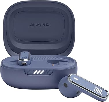 Audífonos Inalámbricos Jbl Live Flex Nc Bluetooth, Azul. Azul GRADO A