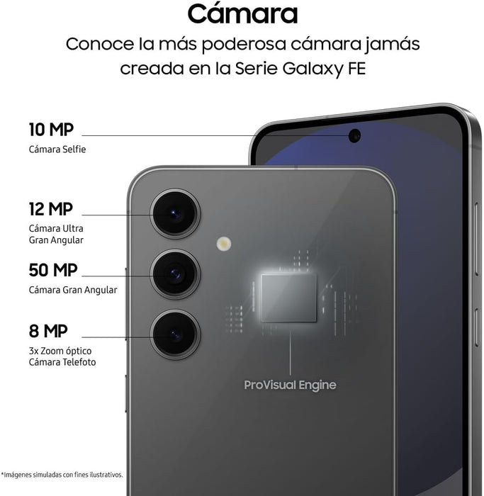 Teléfono Celular Samsung Galaxy S24 Fe 5g 128gb 8gb Ram 6.7 Galaxy Ai Screen GRADO A