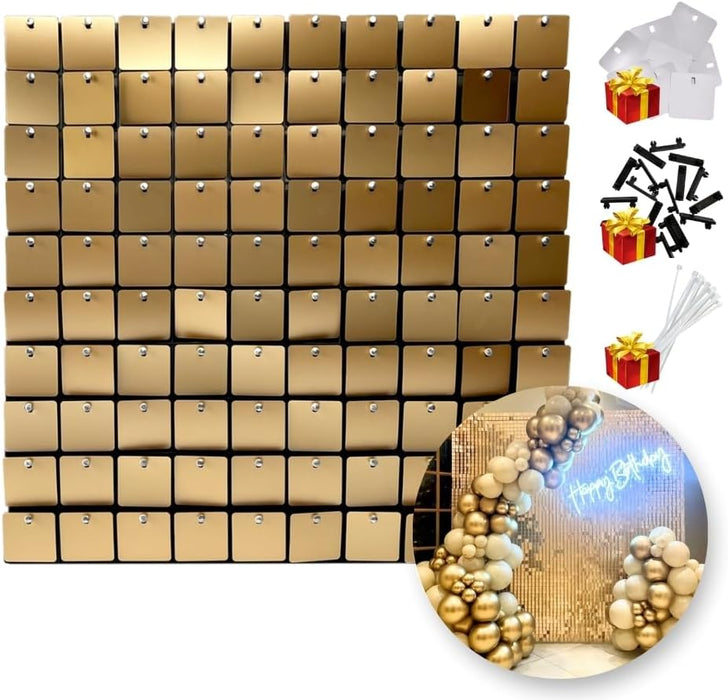 Panel Decorativo Shimmer 4D 30x30 cm