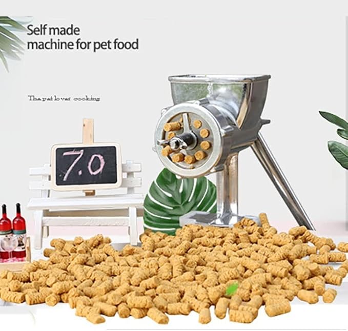 Máquina Manual pequeña pellets de alimentación de peces, aves y conejos GRADO B