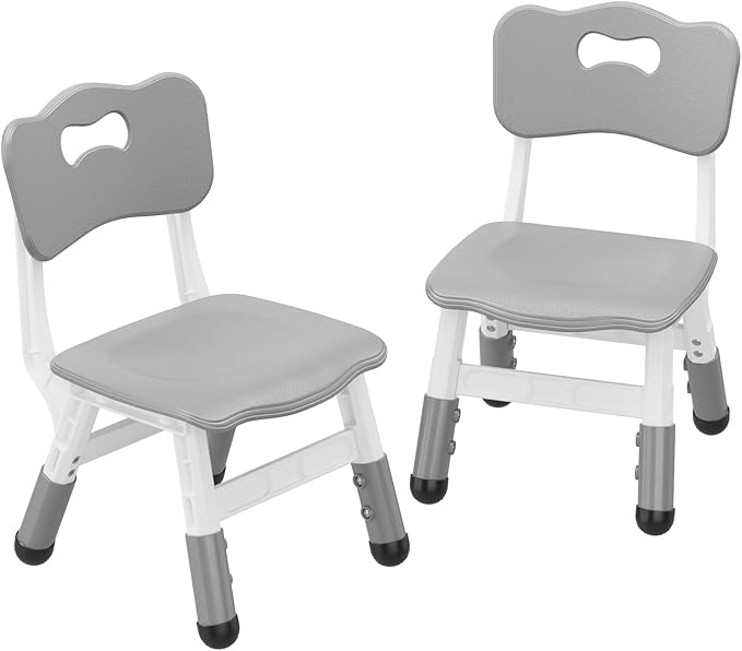 SILLAS INFANTILES PARA NIÑOS Y NIÑAS PACK DE 2PCS AJUSTABLE GRADO B