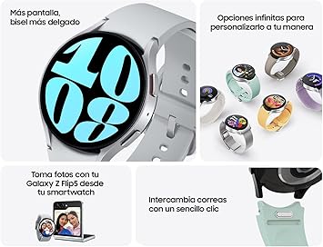 Galaxy Watch6 40mm Bt Samsung Color De La Caja Graphite GRADO A