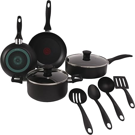 BATERÍA DE COCINA 10 PIEZAS VITAL TEFAL 391200BAT24 GRADO B