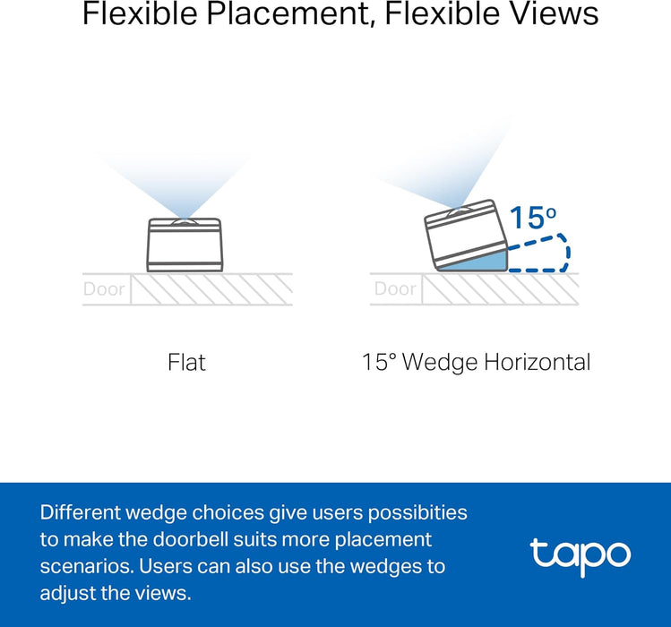 Tp-link Tapo Timbre C/vídeo Batería Visión Noche 5mp Blanco Grado  B