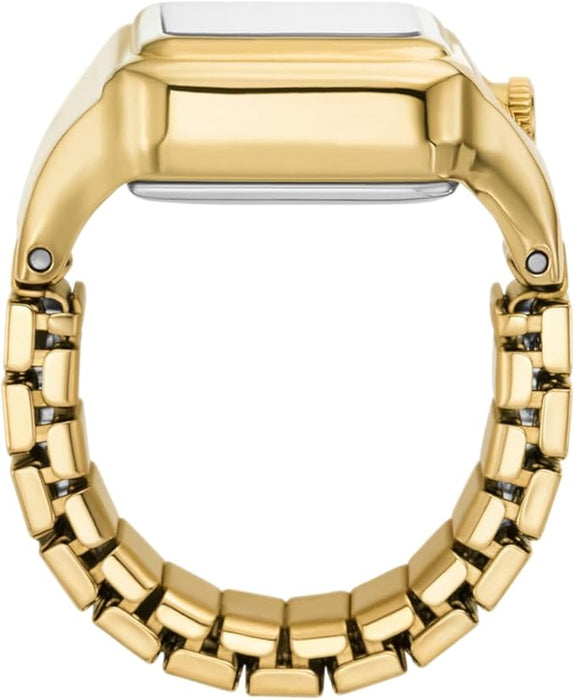 Reloj Mujer Fossil Raquel Forma De Anillo Dorado GRADO B
