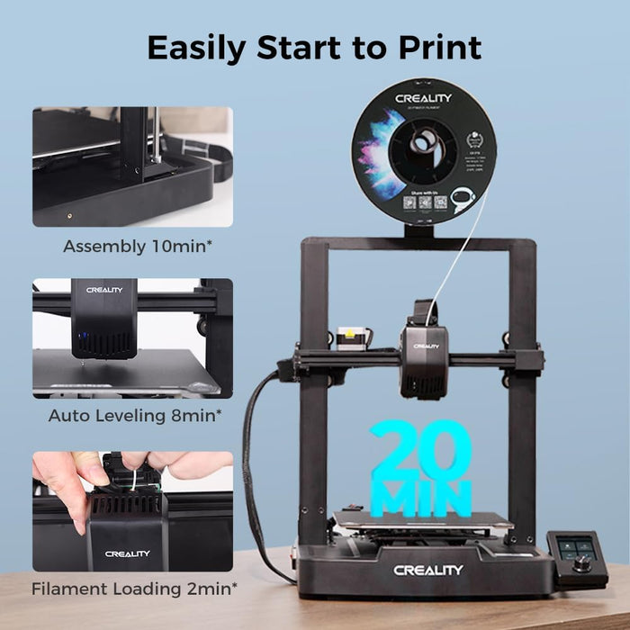 IMPRESORA 3D ENDER-3 V3 SE CON TECNOLOGIA DE IMPRESION FDM GRADO B
