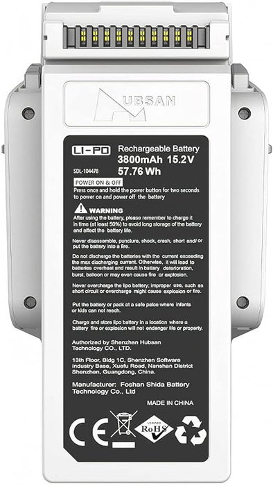 BINDEN Batería para Drone Profesional Zino 2 de HUBSAN GRADO B