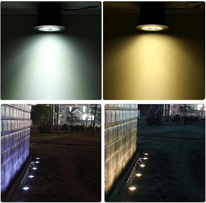 LUZ SUBTERRANEA IMPERMEABLE PARA JARDIN