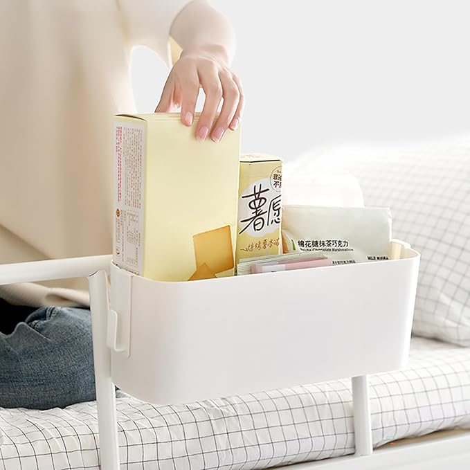 Estante for cama de dormitorio, organizador de almacenamiento colgante rectangular GRADO B