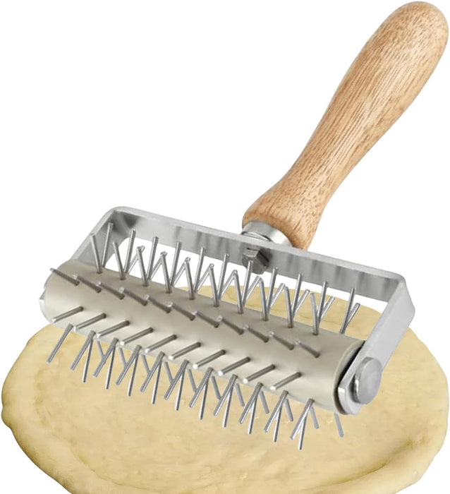 Para Rodillo Docker Para Masa De Pizza, Perforador