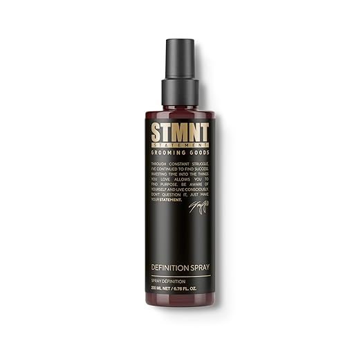 STMNT GROOMING GOODS DEFINITION SPRAY, 6.76 FL. OZ | STRONG TEXTURE | SEMI-MATTE FINISH GRADO B