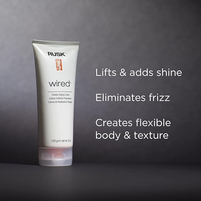 RUSK Designer Collection Wired Flexible Styling Crème, 6 fl. oz. GRADO B