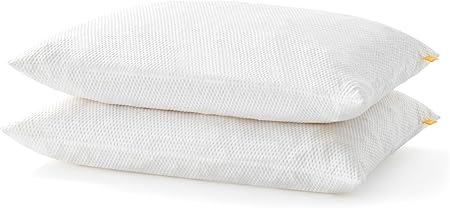 Nooz Nuevo Nuevas Almohadas Essential de Microfibra, Regular, Paquete de 2