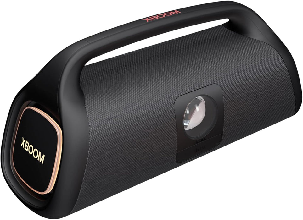 LG XBOOM GO XG9 | BOCINA BLUETOOTH PORTÁTIL HASTA 120W CON WOOFER 4.5 , TWEETER Y LIGHT STUDIO | SONIDO ENVOLVENTE Y BATERÍA DE LARGA DURACIÓN | RESISTENTE AL AGUA Y POLVO IP67 GRADO A