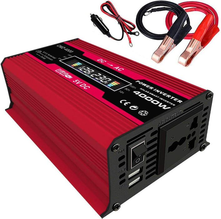 VEBREDA ZZ3679 INVERSOR DE CORRIENTE PARA AUTO CONVERTIDOR POTENCIA 12V A 110V 4000W 3 GRADO B