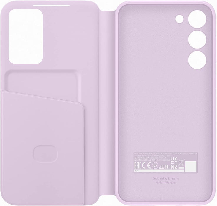 Funda Galaxy A35 Smart View Wallet Cover Color Lavanda - Grado A