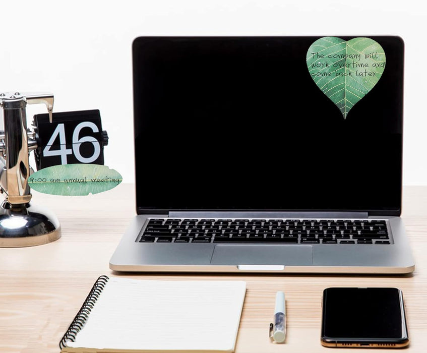 Bloc De Notas Sticky Notes Con Forma De Hoja Simulada GRADO A