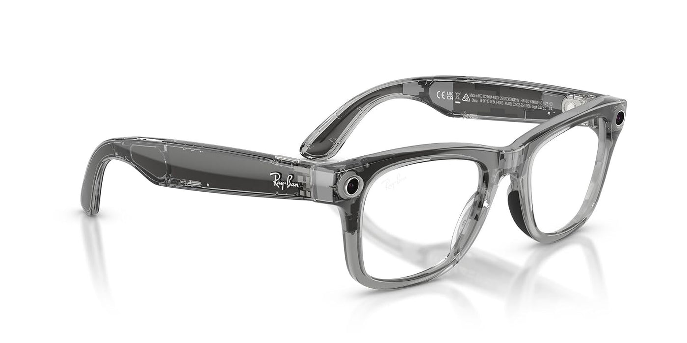 LENTES WAYFARER 2A GENERACIÓN SK-1001845-01 META RAY-BAN ZAFIRO GRIS GRADO B