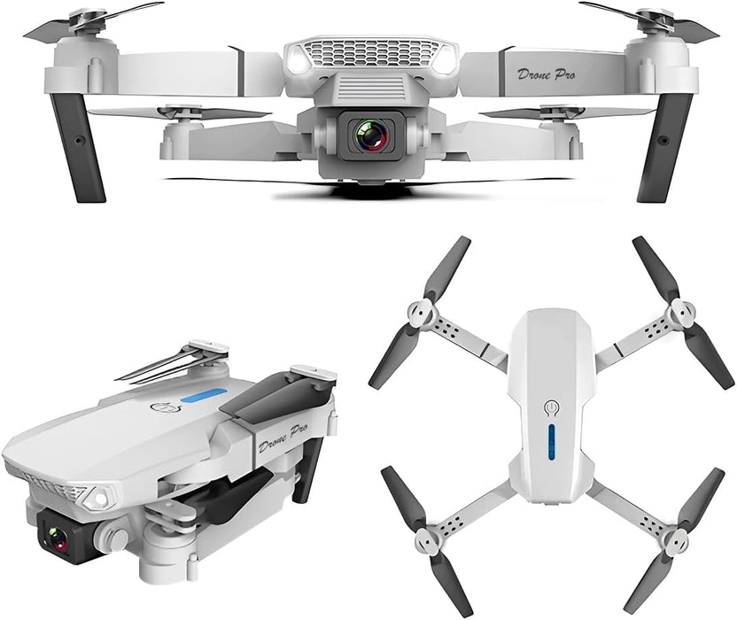 MINI DRONE CON CÁMARA 4K, DRONES CONTROL PLEGABLE REMOTO DE VISUALIZACIÓN CON 2 BATERÍAS, POSICIONAMIENTO DEL FLUJO ÓPTICO, DRON PARA PRINCIPIANTES, ADOLESCENTES Y ADULTOS REGALO, NEGRO GRADO B