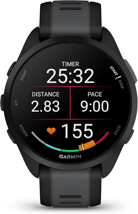 MONITOR GARMIN FORERUNNER 165 MUSIC, NEGRO, PANTALLA TACTIL GRADO A