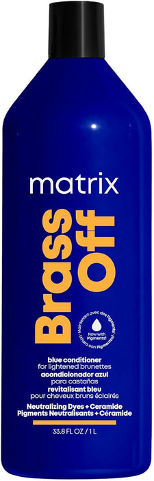 ACONDICIONADOR |PIGMENTO AZULES | MATIZAR CASTAÑOS MATRIX 1L