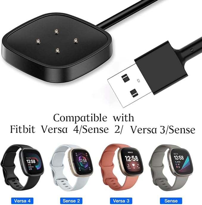 cargador para fitbit versa 3 2