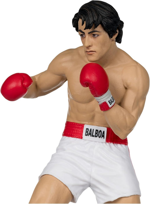 FIGURA POSADA MOVIE MANIACS ROCKY 1976 6" - R GRADO B