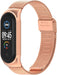correa acero inoxidable para xiaomi mi band COLOR ROJO 6 5 4 3   2 mica 1  GRADO A - TiendaKomet México