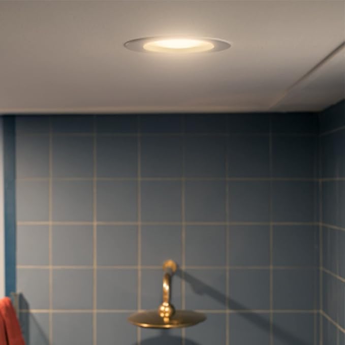 foco dl252 empotrado redondo led luz fría philips de 18 w