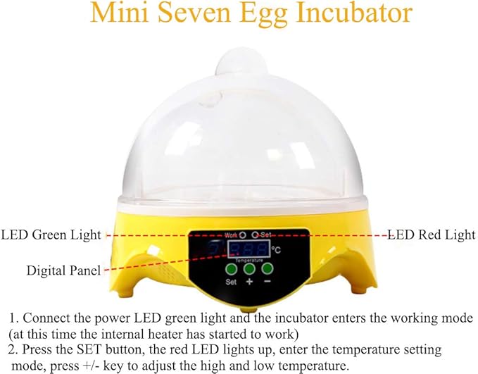 ENCUBADORA DE HUEVOS AUTOMATICA DIGITAL MAQUINA DE INCUBACION GRADO A